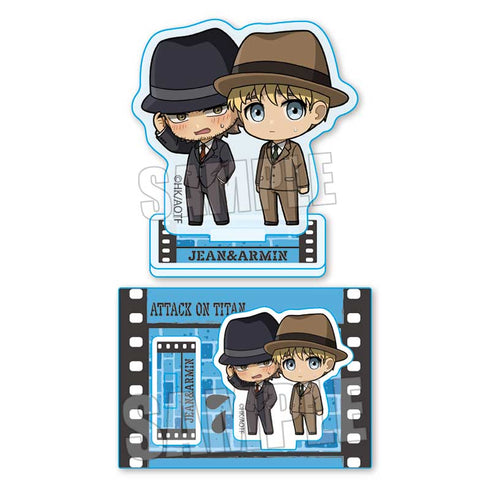 『進撃の巨人』ぷちめもっ!ミニスタンド ジャン&アルミン